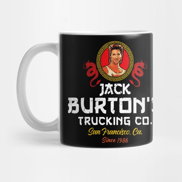 Jack Burton Trucking Pork Chop Express by Alema Art